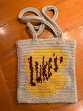 Lined tote bag