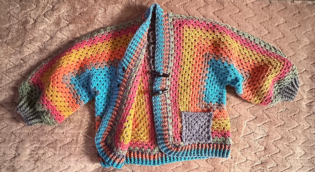Hexagon cardigan
