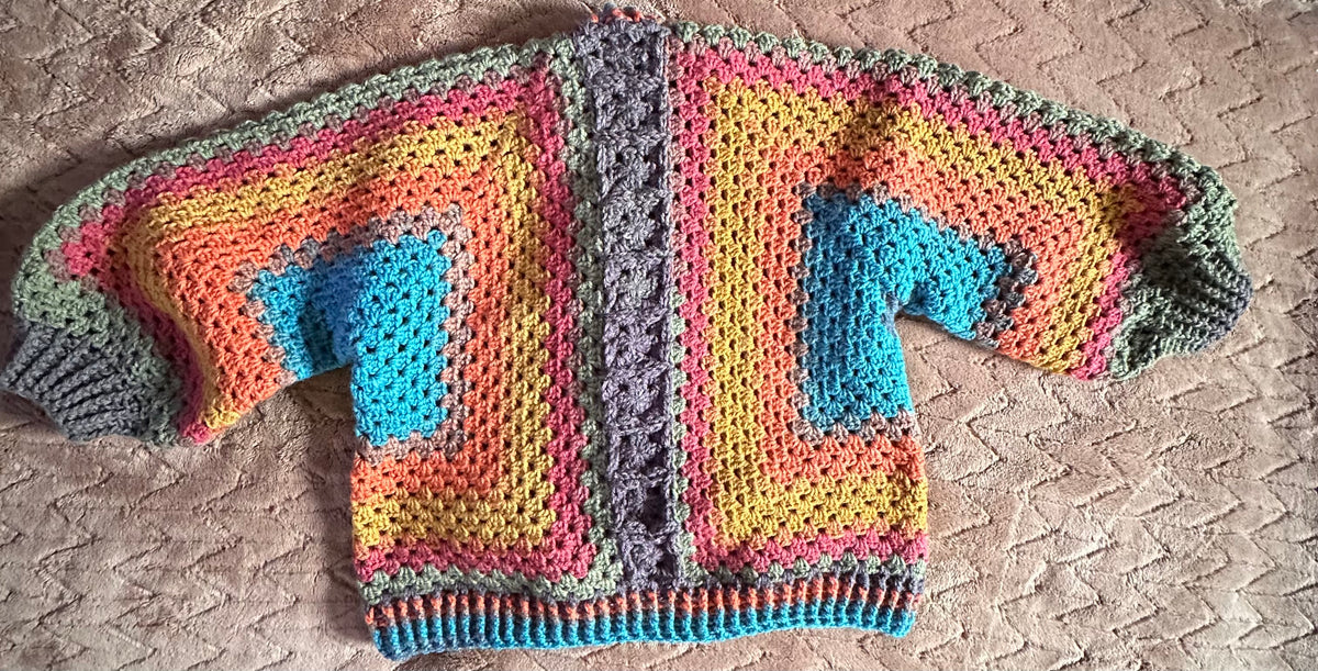Hexagon cardigan
