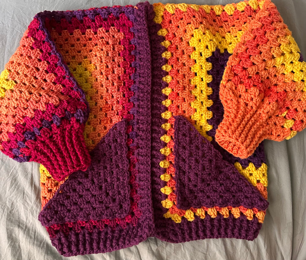Hexagon cardigan