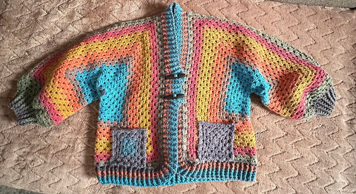 Hexagon cardigan
