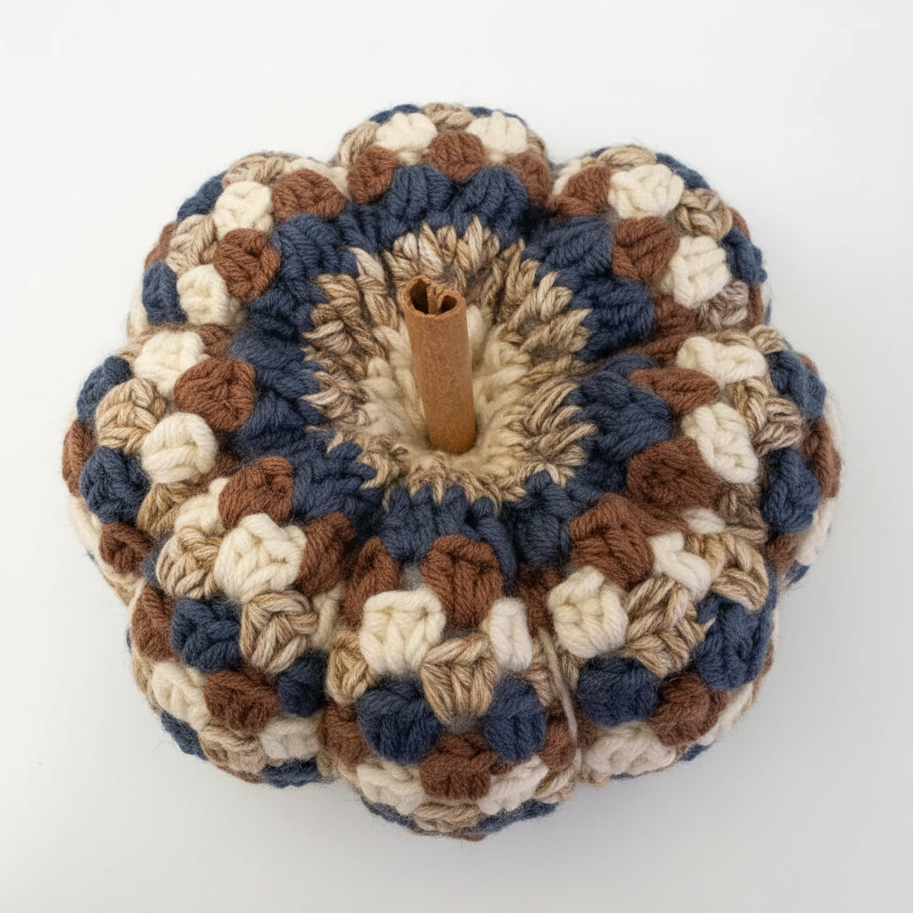 Granny stitch pumpkins