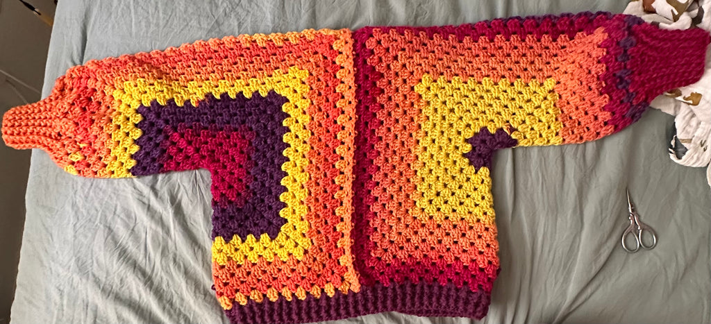 Hexagon cardigan